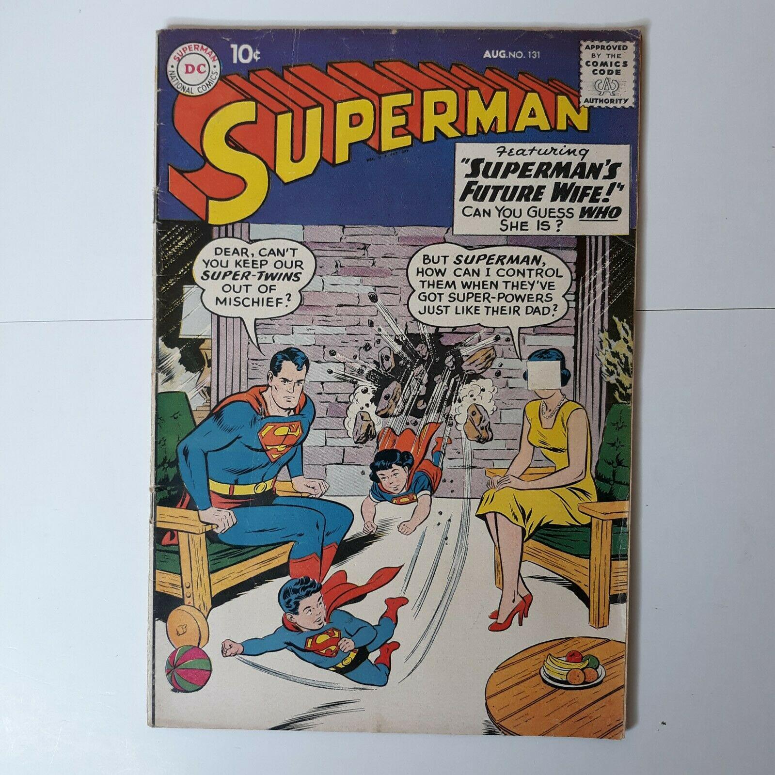 Superman #131 (1959) Comic Books Superman