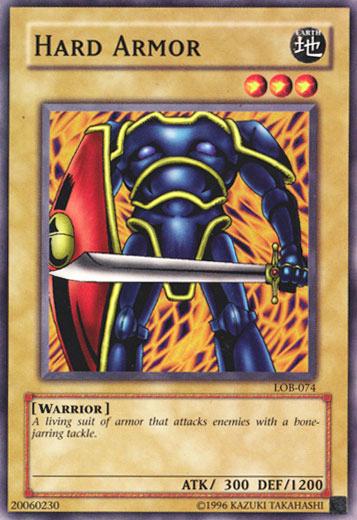 Hard Armor LOB-074 YuGiOh Legend of Blue Eyes White Dragon