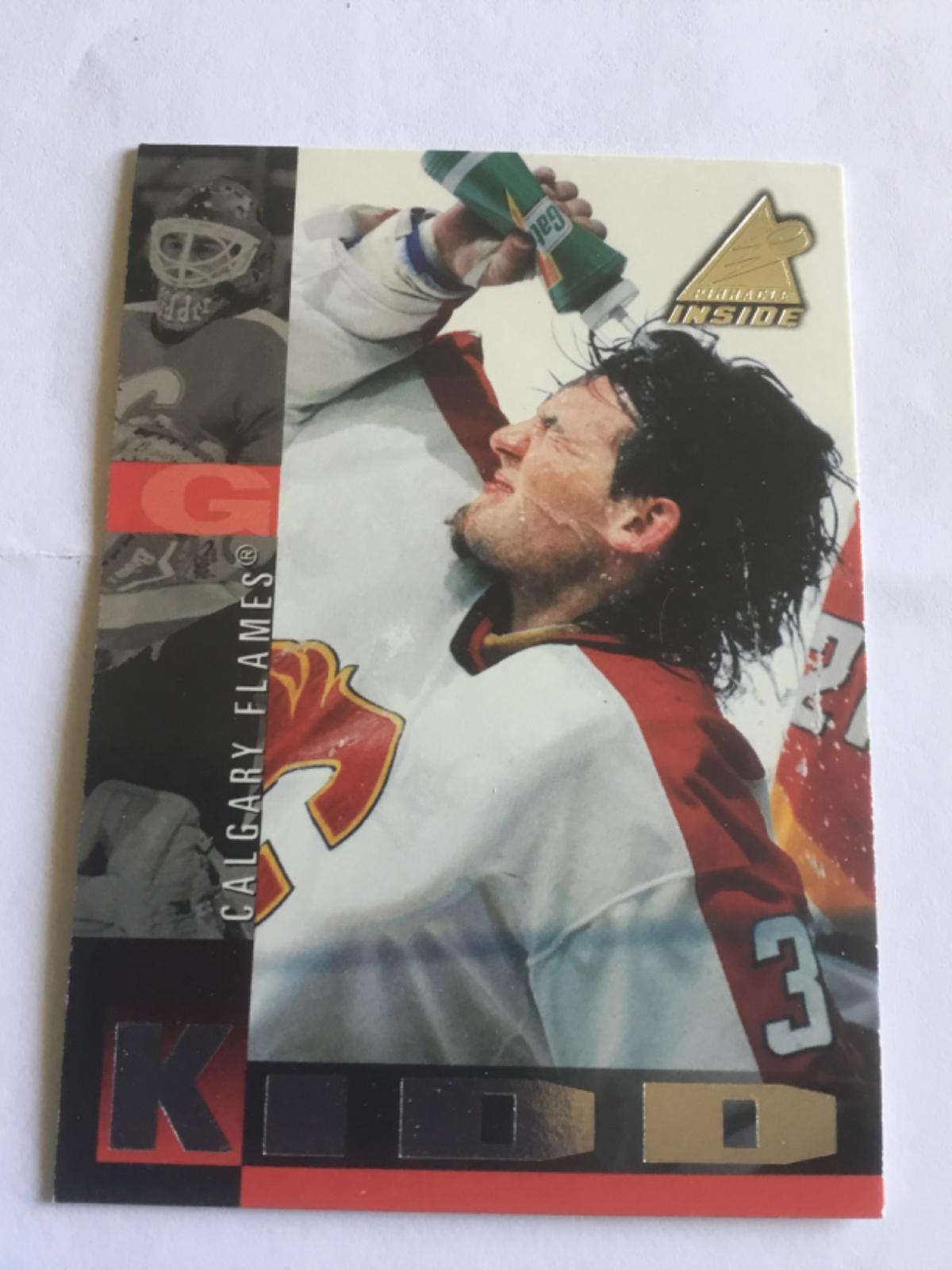 Trevor kidd #87 Hockey Cards 1997 Pinnacle Inside