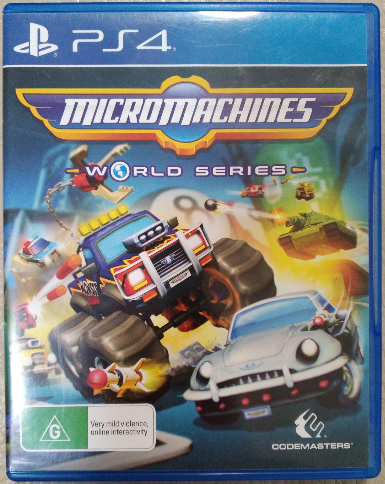 Micro Machines World Series PAL Playstation 4