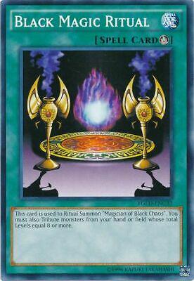 Black Magic Ritual YGLD-ENC32 YuGiOh Yugi's Legendary Decks