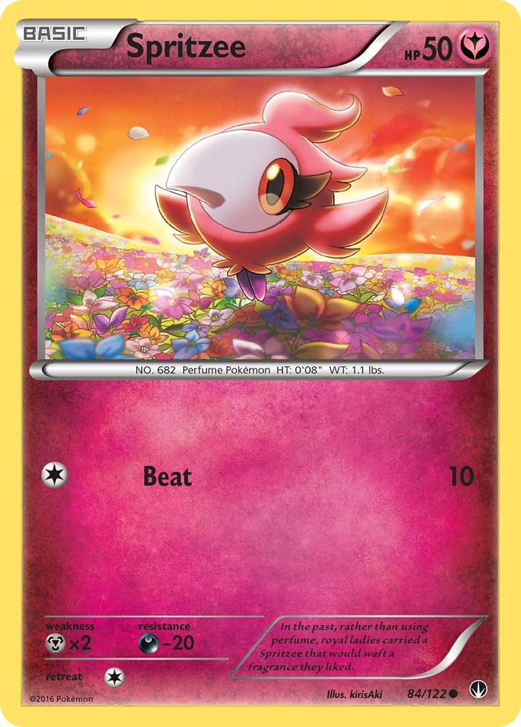 Spritzee #84 Pokemon BREAKpoint