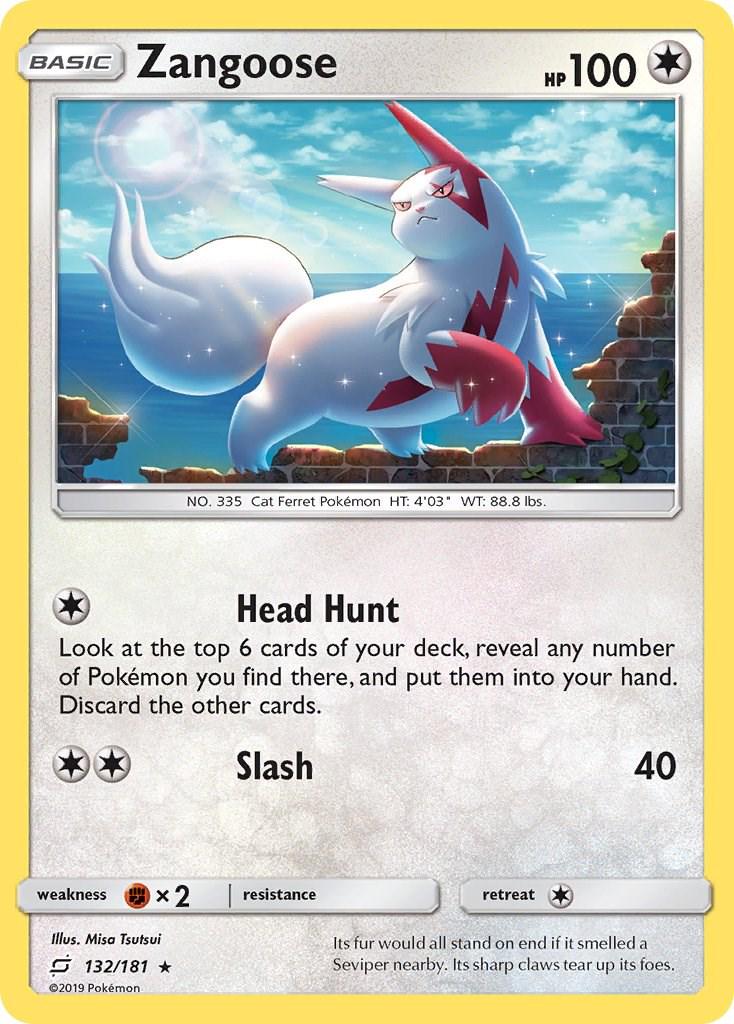 Zangoose #132 Pokemon Team Up