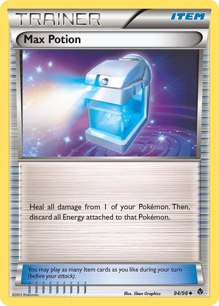 Max Potion #94 Pokemon Emerging Powers