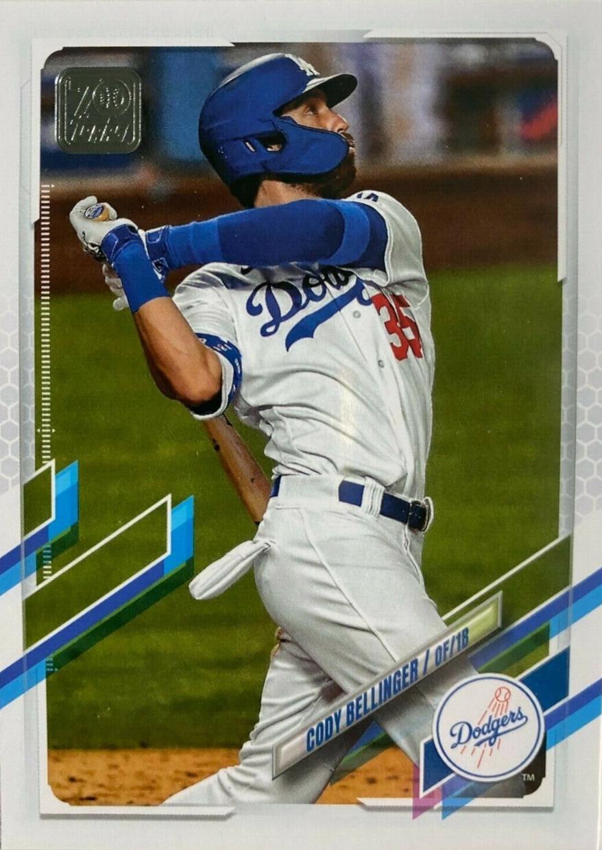 Cody Bellinger #50 Baseball Cards 2021 Topps