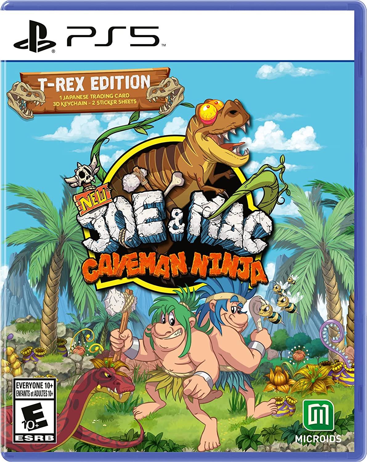 New Joe & Mac: Caveman Ninja Playstation 5