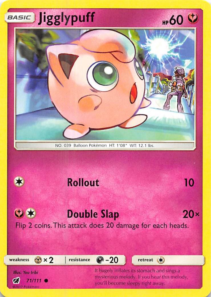 Jigglypuff #71 Pokemon Crimson Invasion
