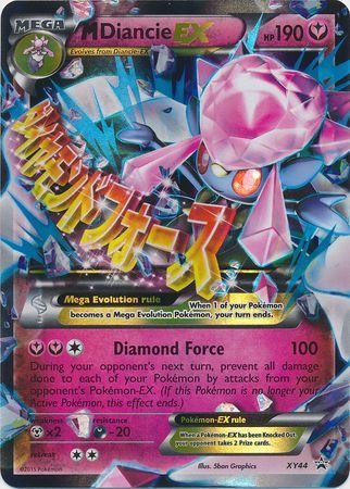 Mega Diancie EX #XY44 Pokemon Promo