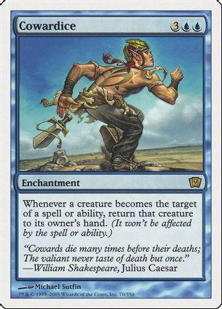 Cowardice Magic 9th Edition