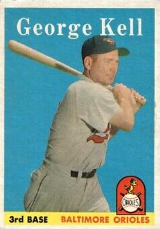 George Kell #40 Baseball Cards 1958 Topps