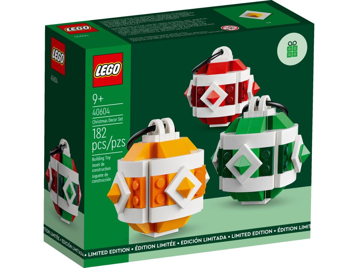 Christmas Decor Set #40604 LEGO Holiday