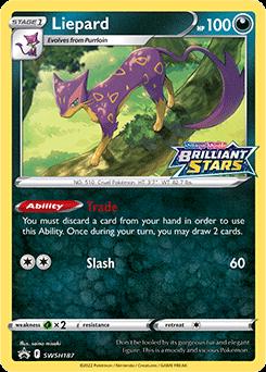 Liepard #SWSH187 Pokemon Promo