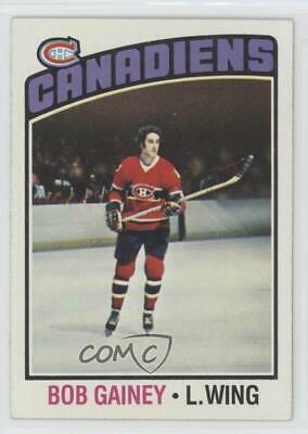 Bob Gainey #44 Hockey Cards 1976 Topps
