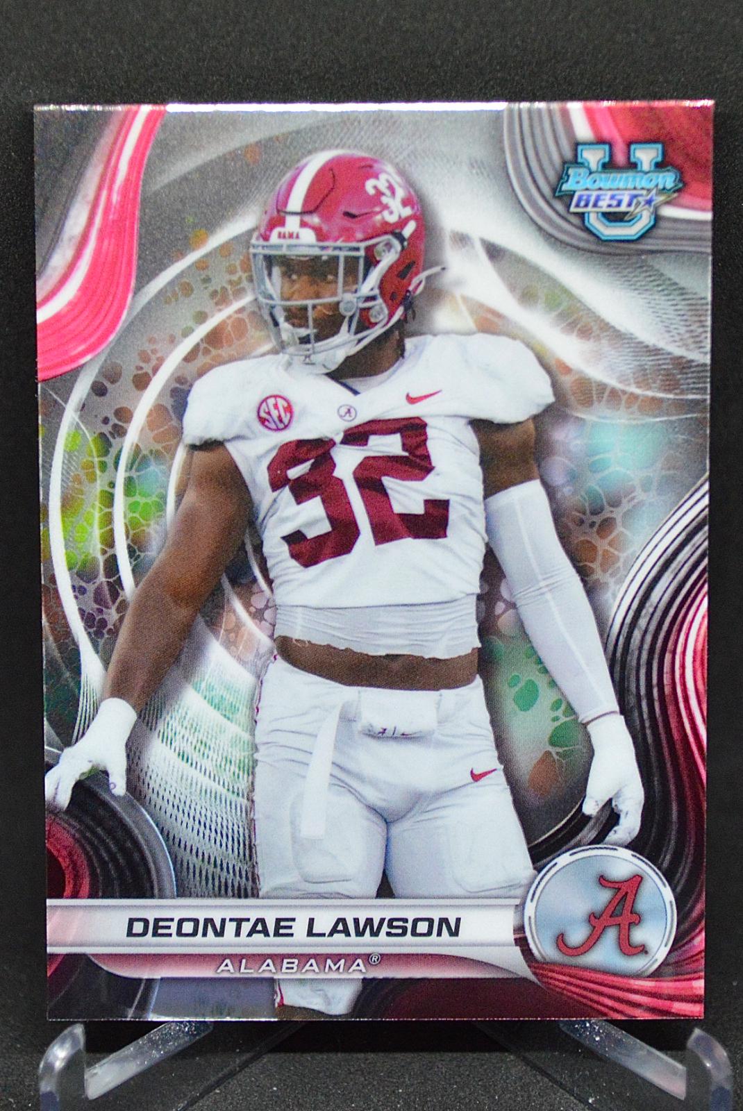 Deontae Lawson #56 2024 Bowman University Best Football