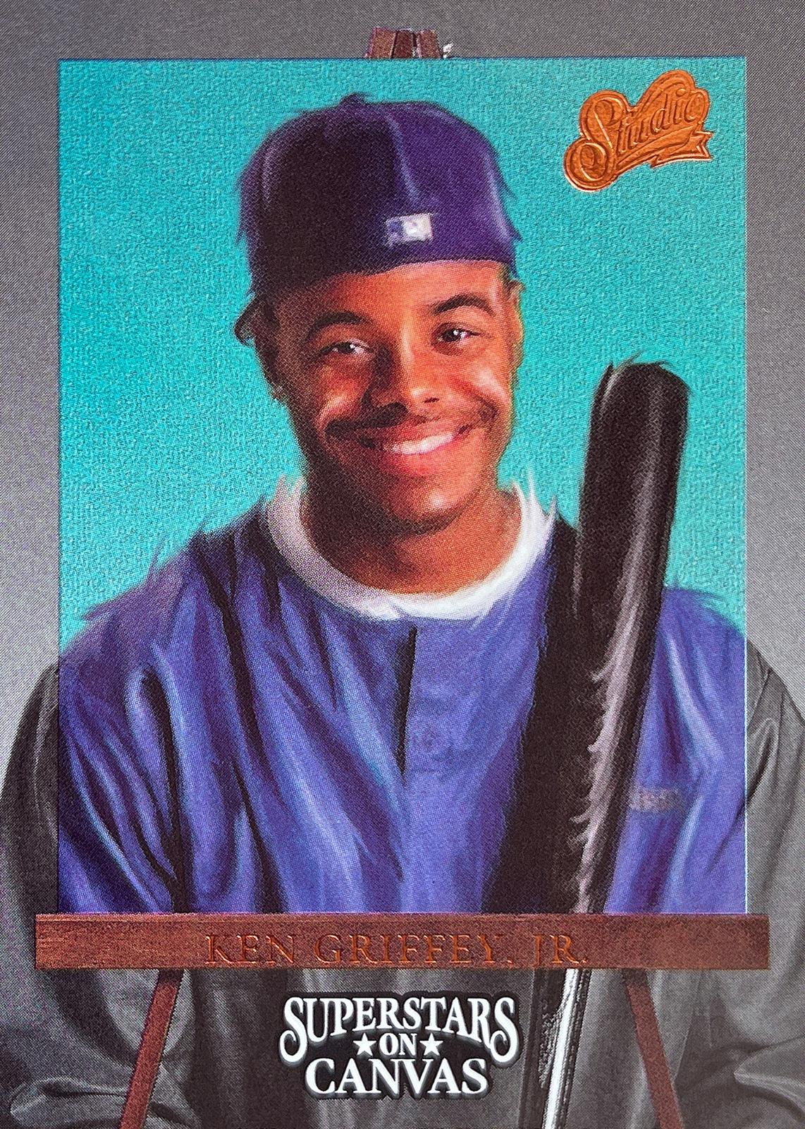 Ken Griffey Jr #1 Prices | 1993 Studio Superstars on Canvas