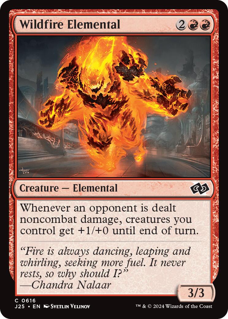 Wildfire Elemental (Magic Foundations Jumpstart)