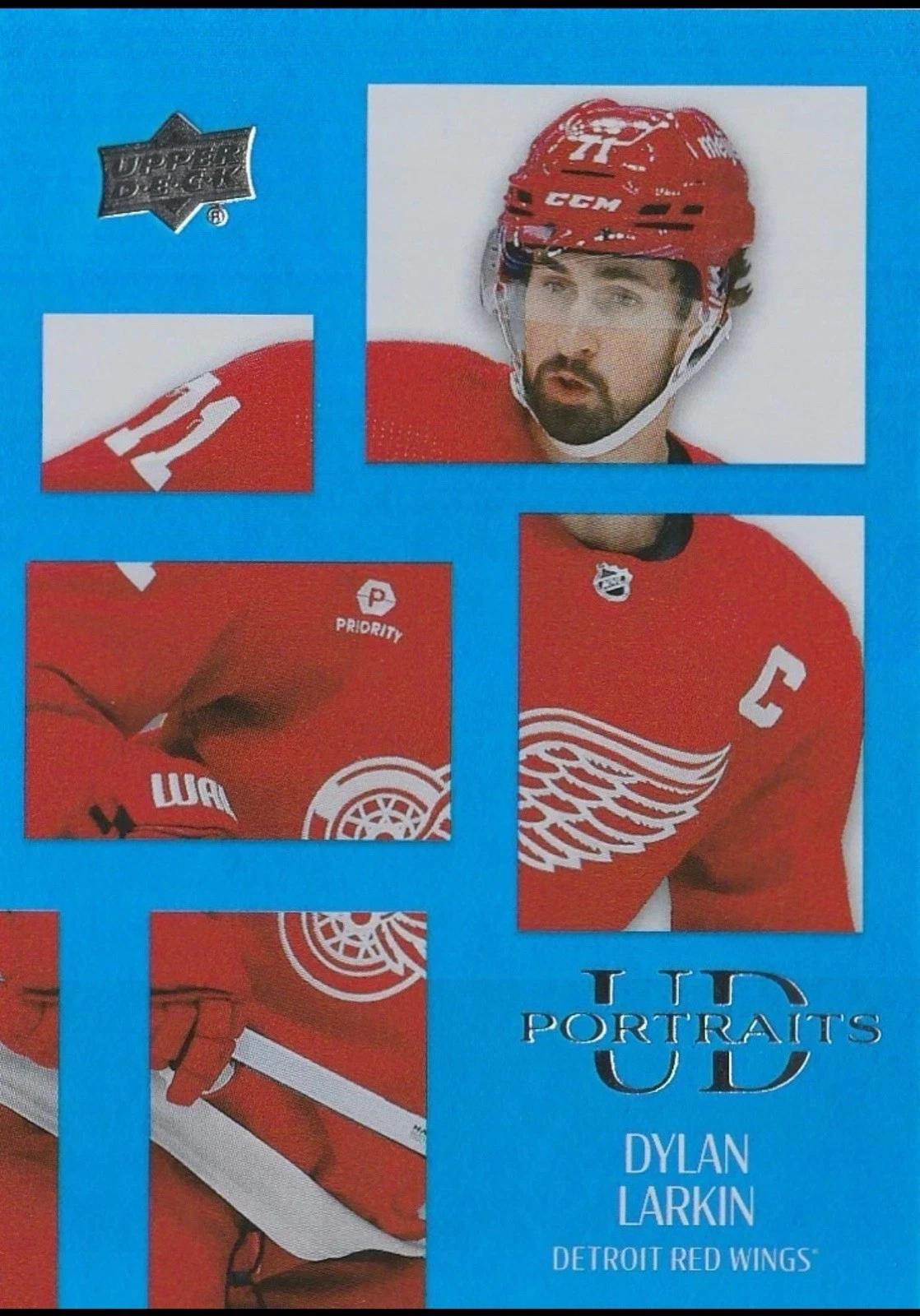 Dylan Larkin #P-39 2024 Upper Deck UD Portraits Hockey