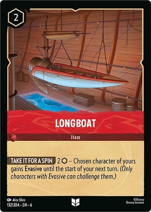 Longboat #132 Lorcana Azurite Sea
