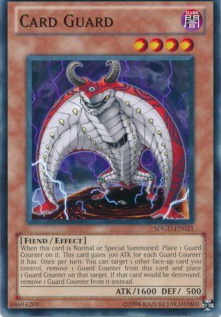 Card Guard SDGU-EN021 YuGiOh Structure Deck: Gates of the Underworld