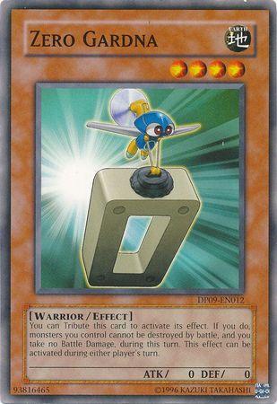Zero Gardna DP09-EN012 YuGiOh Duelist Pack: Yusei 2