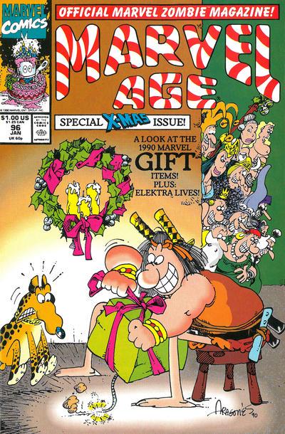 Marvel Age #96 (1991) Comic Books Marvel Age