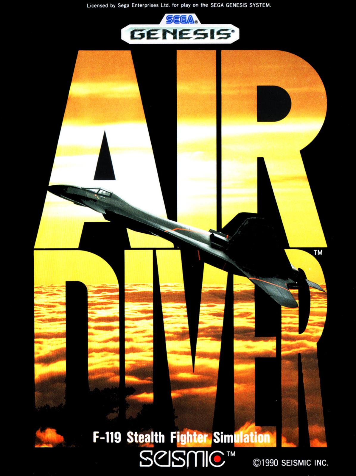 Air Diver Sega Genesis