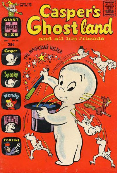 Casper's Ghostland #18 (1963) Comic Books Casper's Ghostland