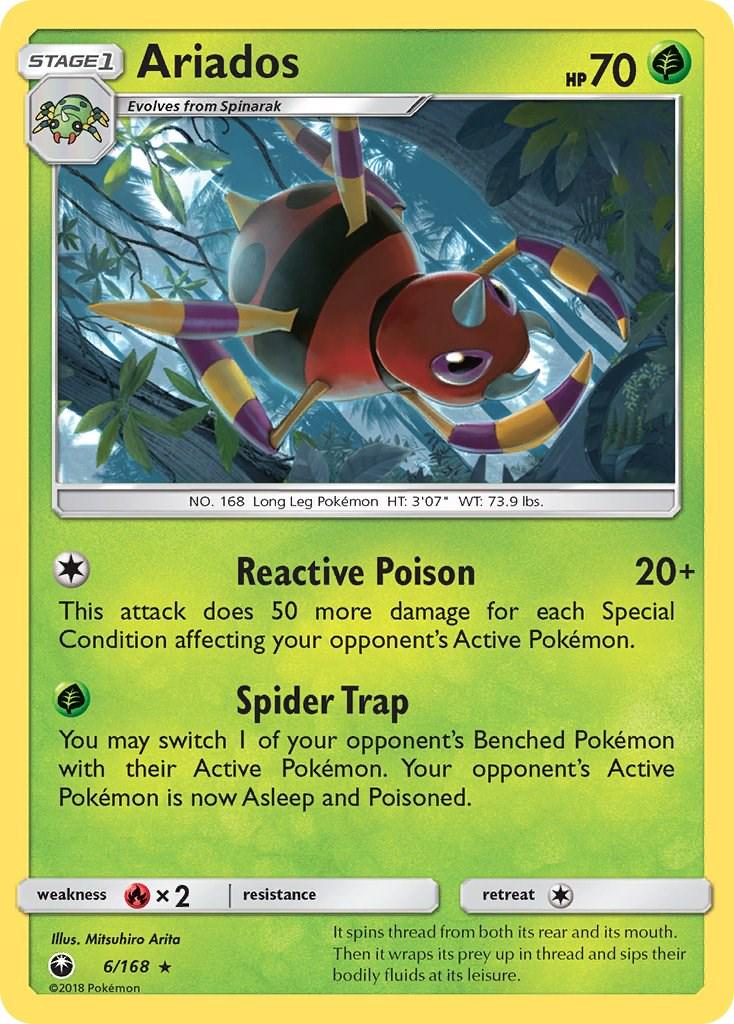 Ariados #6 Pokemon Celestial Storm
