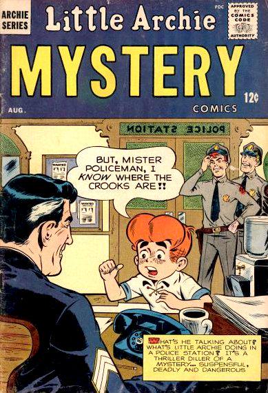Little Archie Mystery #1 (1963) Comic Books Little Archie Mystery