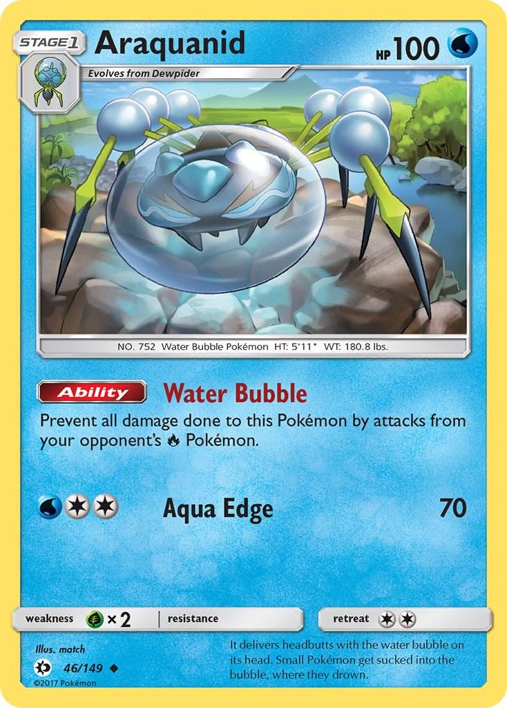 Araquanid #46 Pokemon Sun & Moon