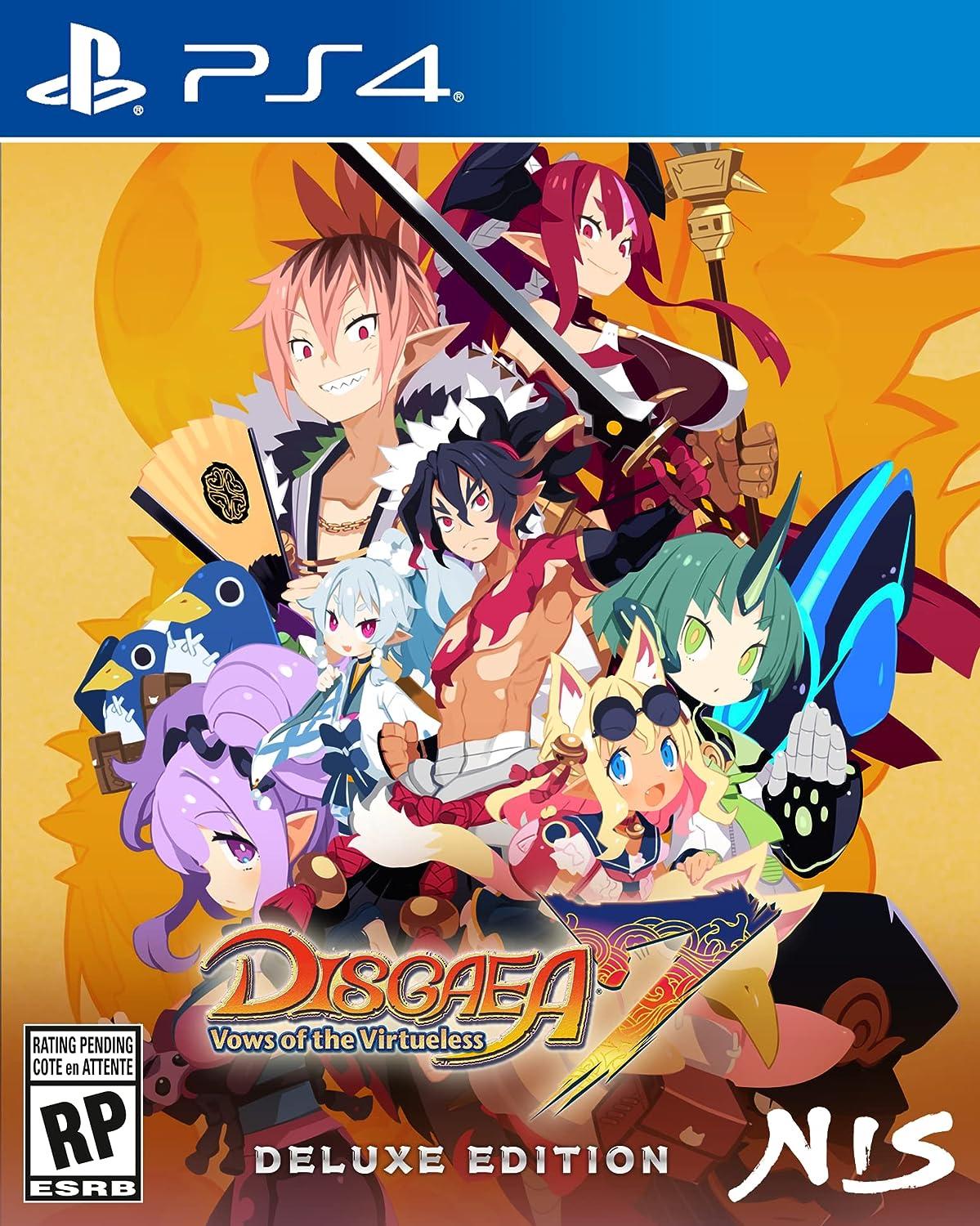 Disgaea 7: Vows of the Virtueless: Deluxe Edition Playstation 4