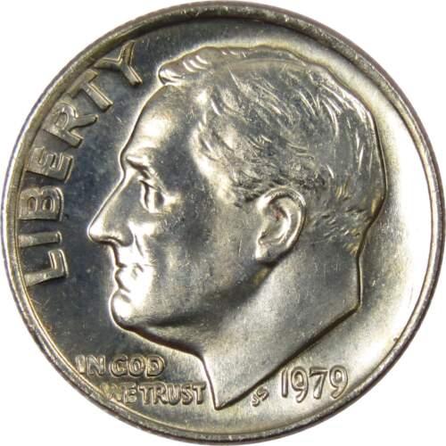1979 Coins Roosevelt Dime