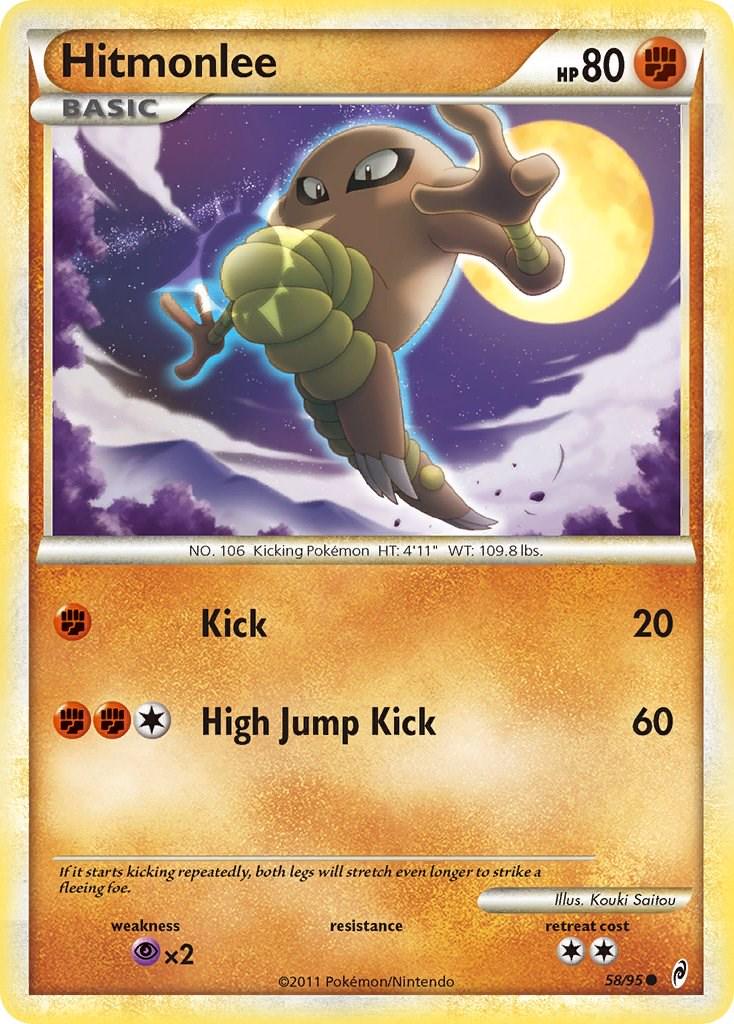 Hitmonlee #58 Pokemon Call of Legends