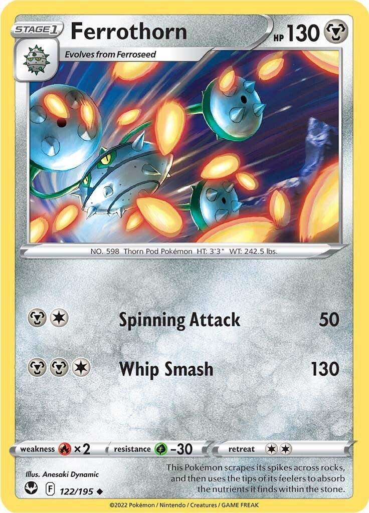 Ferrothorn #122 Pokemon Silver Tempest