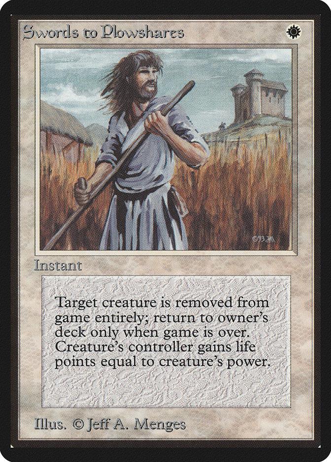 Swords to Plowshares Magic Beta