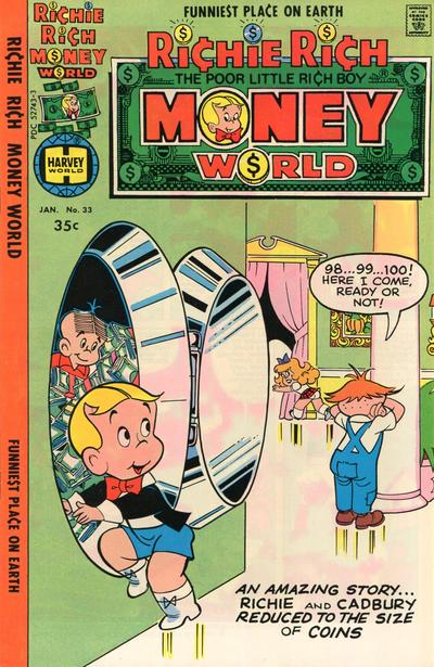 Richie Rich Money World #33 (1978) Comic Books Richie Rich Money World