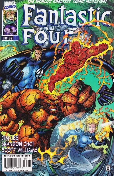 Fantastic Four #1 (1996) Comic Books Fantastic Four