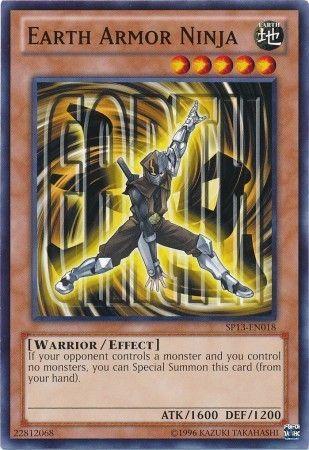 Earth Armor Ninja SP13-EN018 YuGiOh Star Pack 2013