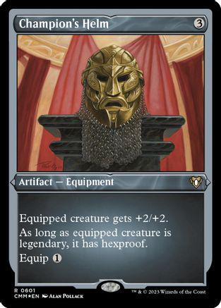 Champion's Helm #601 Magic Commander Masters