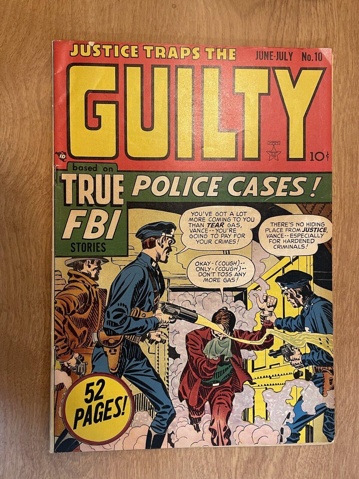 Justice Traps the Guilty #52 (1953) Comic Books Justice Traps the Guilty