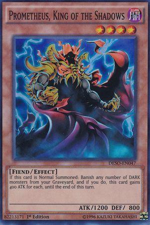 Prometheus, King of the Shadows DESO-EN047 YuGiOh Destiny Soldier