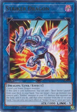 Striker Dragon MGED-EN145 YuGiOh Maximum Gold: El Dorado