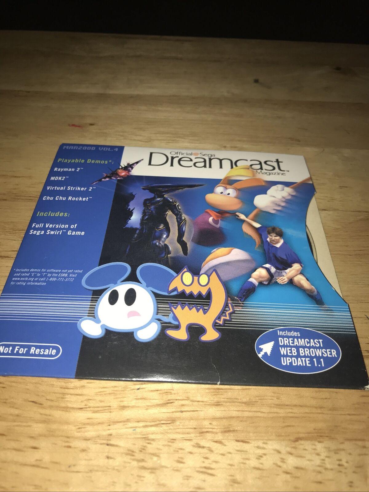 Official Sega Dreamcast Magazine Volume 4 Sega Dreamcast