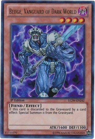 Beiige, Vanguard of Dark World LCJW-EN242 YuGiOh Legendary Collection 4: Joey's World Mega Pack