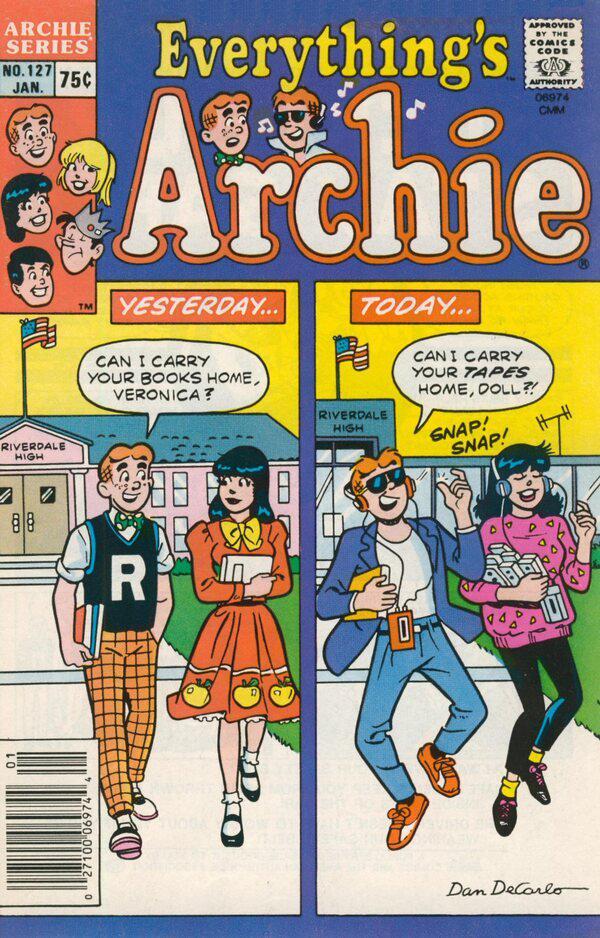 Everything's Archie #127 (1987) Comic Books Everything's Archie