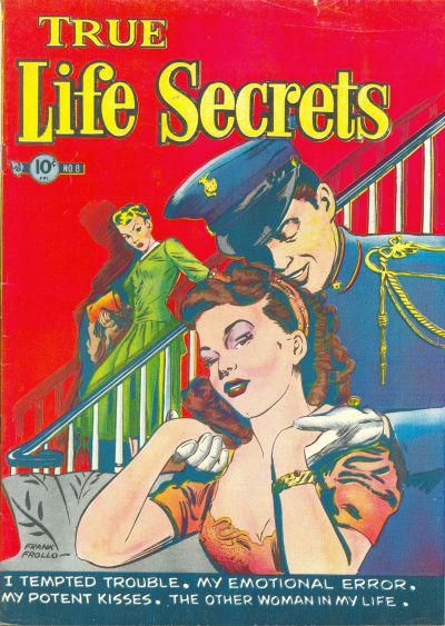 True Life Secrets #8 (1952) Comic Books True Life Secrets