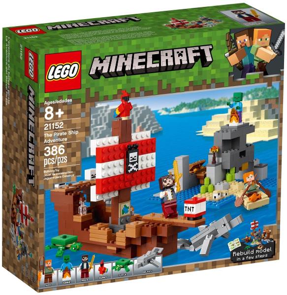 The Pirate Ship Adventure #21152 LEGO Minecraft