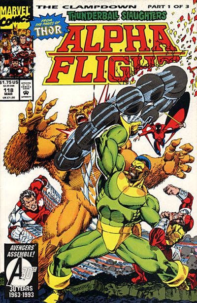 Alpha Flight #118 (1993) Comic Books Alpha Flight