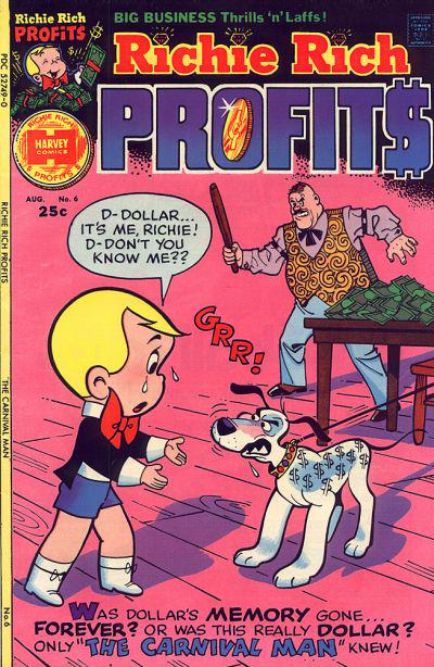 Richie Rich Profits #6 (1975) Comic Books Richie Rich Profits