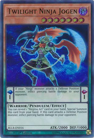 Twilight Ninja Jogen BLLR-EN016 YuGiOh Battles of Legend: Light's Revenge